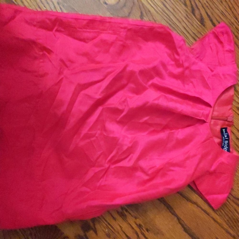 Mini Boden silk holiday dress 2t - 3t